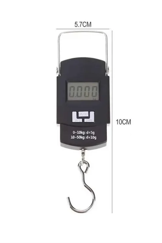 Ergonomik Dijital El Tartısı 50 Kg Seyahat İçin