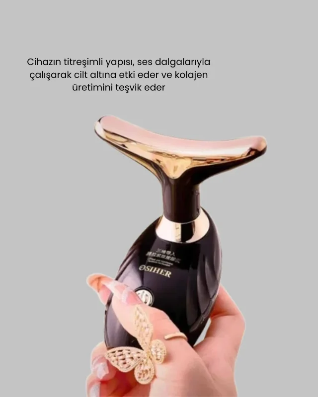 Titreşimli Cilt Gençleştirme Cihazı Kolajen Artırıcı 1 Adet