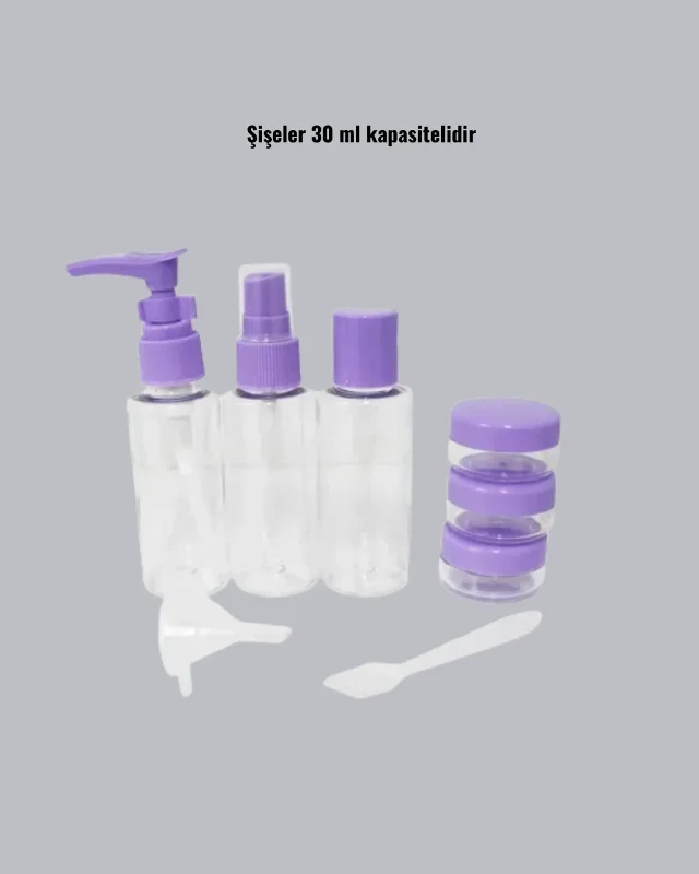 Kompakt Seyahat Kişisel Bakım Seti 5 Parça