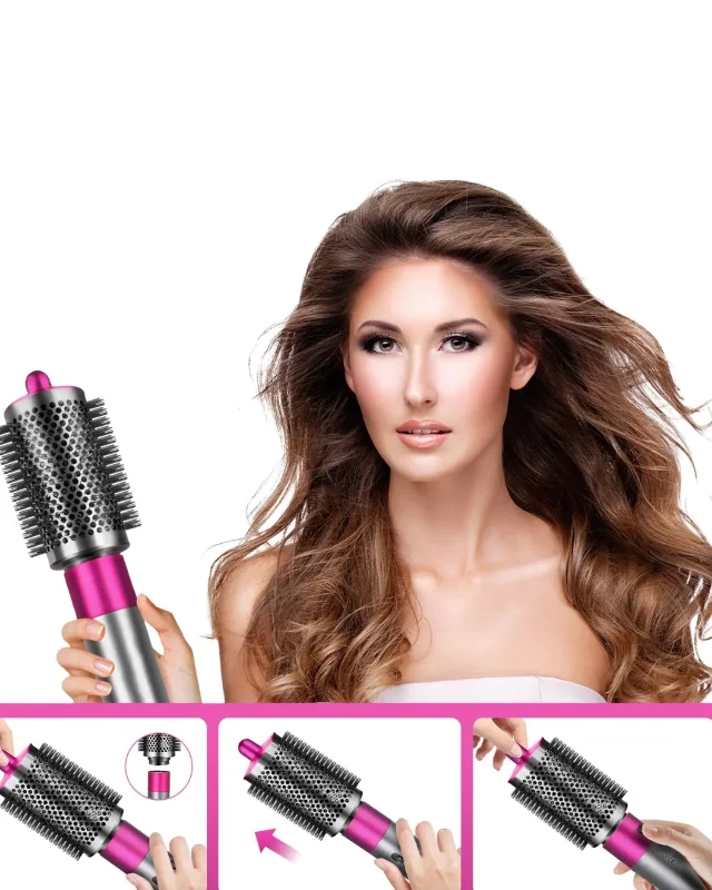 Fonksiyonel 5'li Saç Şekillendirici Set