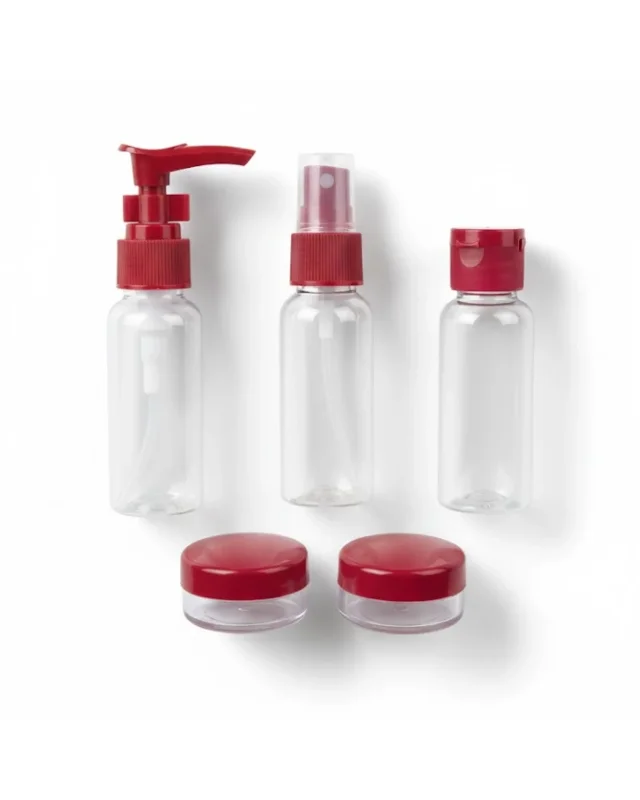 Seyahat İçin Sızdırmaz 5'li Banyo Şişe Seti 30 Ml