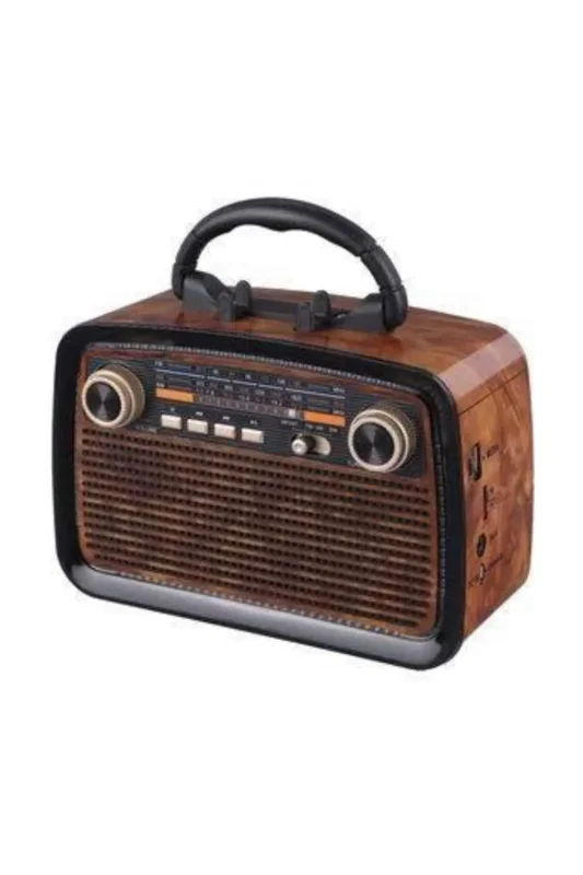 Bluetooth Bağlantılı Müzik Kutusu El Fenerli Tasarım Radyo