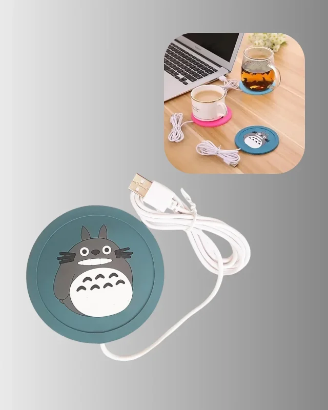 Silikon Usb Isıtıcı Bardak Matı 45-60°c Sıcaklık Koruma