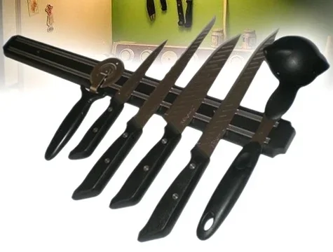 Şık Mıknatıslı Bıçak Tutucu 55 Cm Mutfak Düzeni