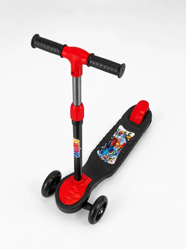 Ergonomik 3 Tekerlekli Çocuk Scooterı Açık Hava Kullanımı