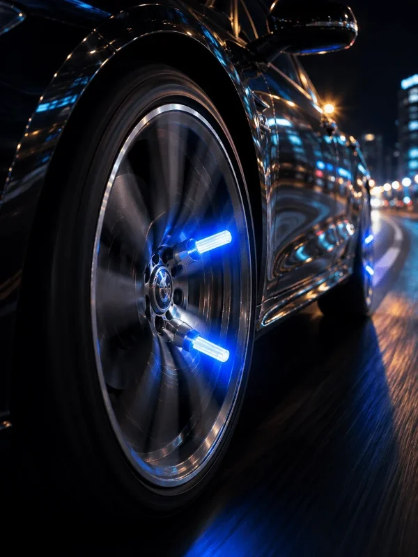 Hareket Sensörlü 4'lü Led Sibop Işığı Araç Lastiği