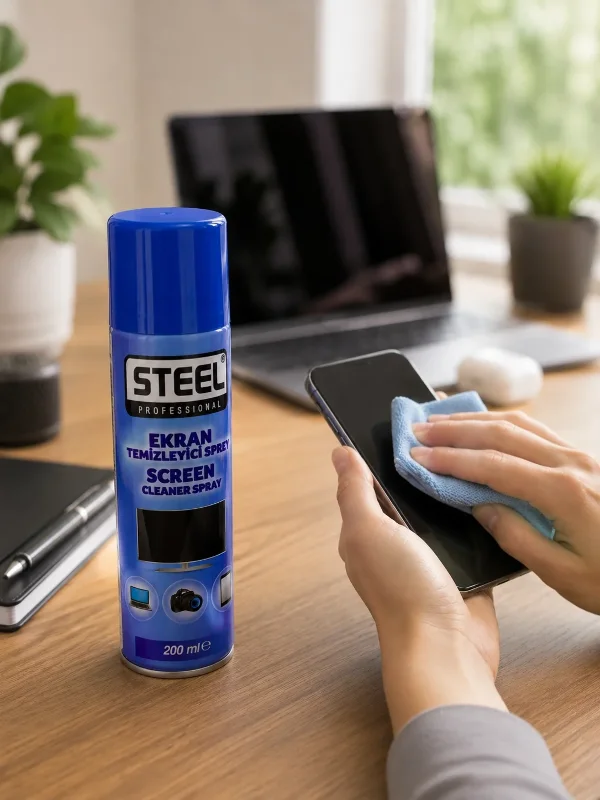 Pratik Ekran Temizleyici Sprey 250 Ml Ev Ofis Kullanımı
