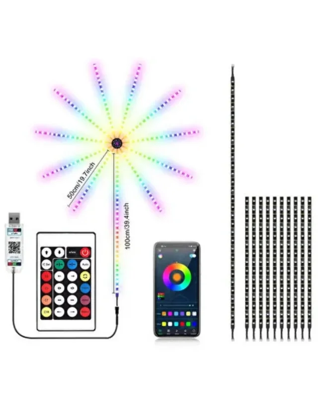 Modern Rgb Led Duvar Işığı 1 Adet Dekoratif