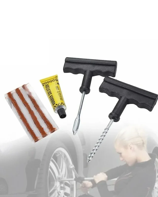 Pratik Lastik Tamir Kiti 6 Parça Çok Amaçlı Set