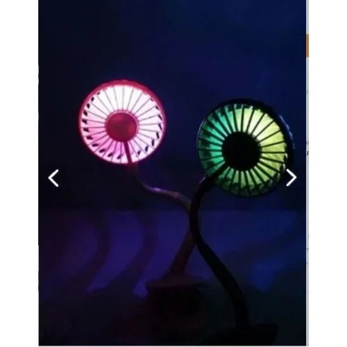 Kompakt Klipsli Fan 3 Kademeli Hız Ve Işık Özelliği