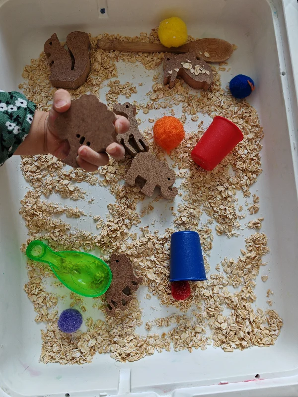 ORMANDA YAŞAM Temalı Ahşap Boyama Seti