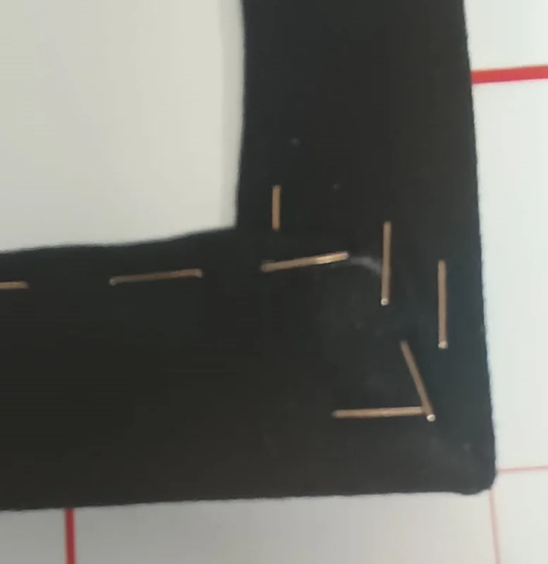 41*55 Cm. Osmanlı Fetih Sancağı Nakış İşlemeli  Hat Tablo (Çerçevesiz)