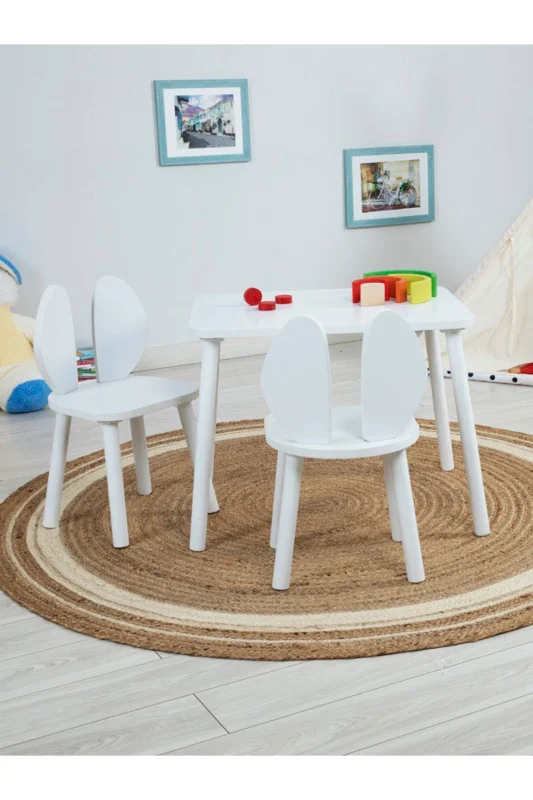 Çocuk Montessori Masası Sandalyesi, Aktivite Masa Sandalye