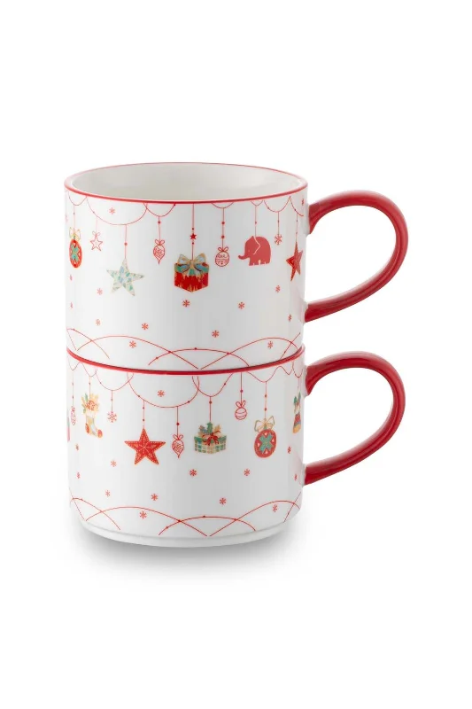 New Year Janus Teapot Ve 2'li Bardak Seti