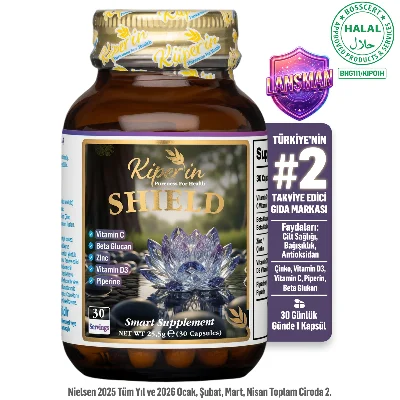 Shield | Güçlü Bağışıklık Desteği | Lipozomal C Vitamini, Beta Glukan, D Vitamini, Çinko | 30 Kapsül