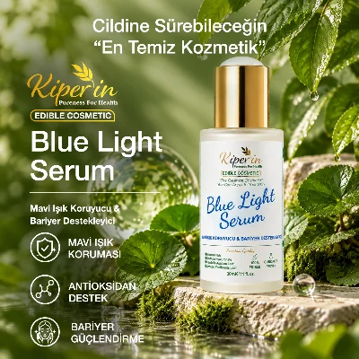 Blue Light Serum | Mavi Işık Koruyucu & Bariyer Desteği | Centella, Aphloia, Hyaluronik Asit | 30mL