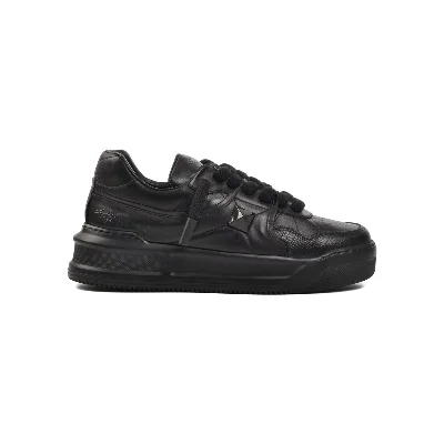Aspor Siyah Cilt Erkek Sneaker Premium