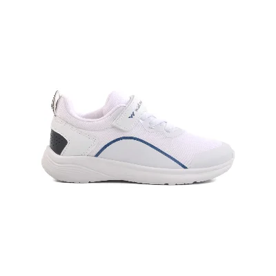 Walkway Beyaz Fileli Cırtlı Hafif Unisex Çocuk Spor Ayakkabı