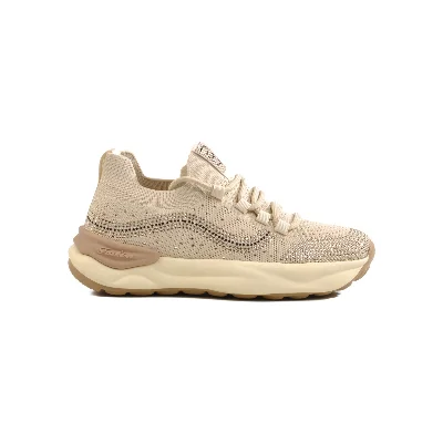 Guja Bej Triko Hafif Kadın Sneaker