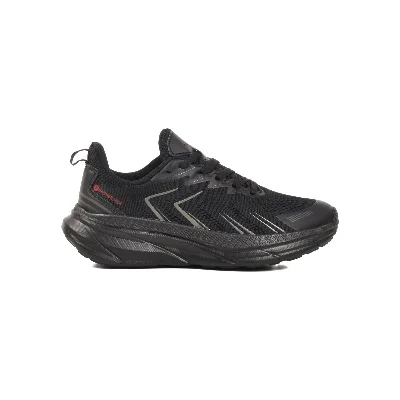 Hammer Jack Siyah Kırmızı Fileli Hafif Unisex Spor Ayakkabı