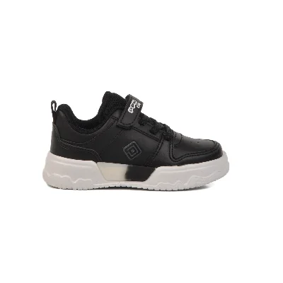 Pepino Siyah Cırtlı Unisex Çocuk Spor Ayakkabı