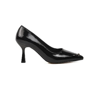 Aspor Siyah Kadın Topuklu Stiletto Ayakkabı