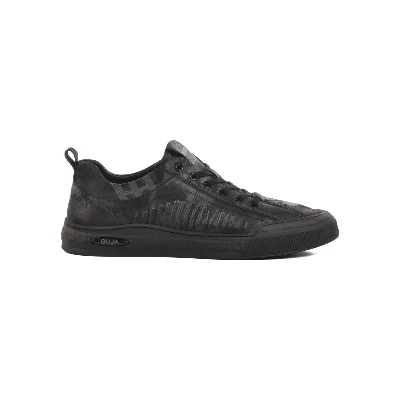 Guja Siyah Hafif Esnek Erkek Sneaker