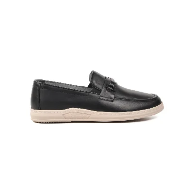 Pierre Cardin Siyah Hakiki Deri Erkek Casual Ayakkabı