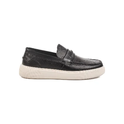 Pierre Cardin Siyah Hakiki Deri Erkek Casual Ayakkabı