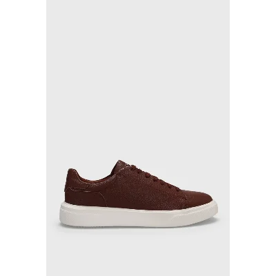 Lufian Taba Hakiki Deri Bağcıklı Erkek Sneaker