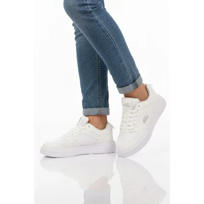 Slazenger Beyaz Bağcıklı Unisex Spor Ayakkabı