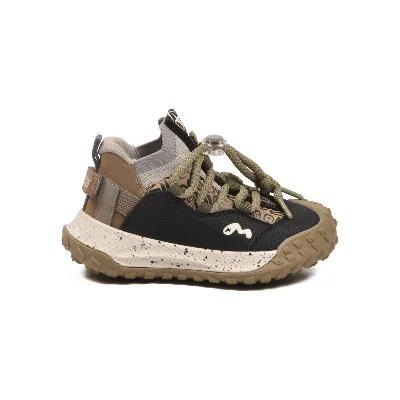 Marcokids Siyah Bağcıklı Erkek Çocuk Hi Sneaker