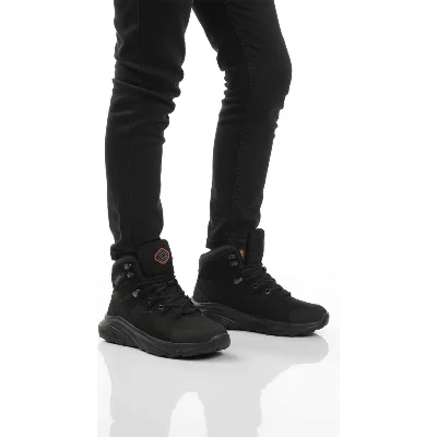 Scooter Siyah Nubuk Su Geçirmez Unisex Outdoor Bot