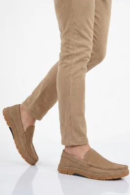 Kum Nubuk Hakiki Deri Erkek Casual Ayakkabı