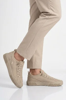 Bej Tekstil Erkek Casual Ayakkabı