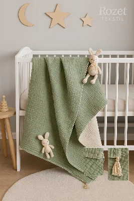 Müslin Bebek&Çocuk Battaniyesi/Örtüsü