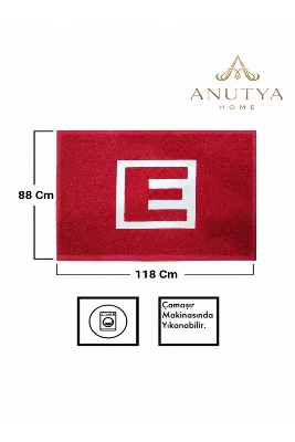 Eczane Kapı Önü Paspası Kaymaz Taban Dekoratif Paspas 90X120 cm