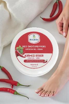 Selülit Jeli 175ml - Sıkılaştırıcı Etkili Kırmızı Biber Ve Acı Biber Özlü Masaj Jeli