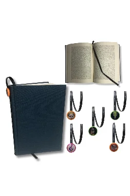 Kitap Ayracı Tasarımı-5 Adet Karne,öğretmenler Günü,doğumgünü Hediyesi,panda-gitar-kurukafa-müzik