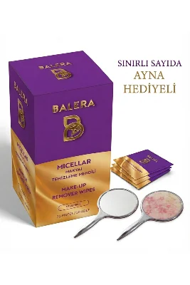 Micellar Makyaj Temizleme Mendili 30 Adet - El Aynası Set