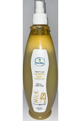 Durulanmayan Keratin Bakım Sütü Düzleştirici & Besleyici Saç Bakım Spreyi 400ml