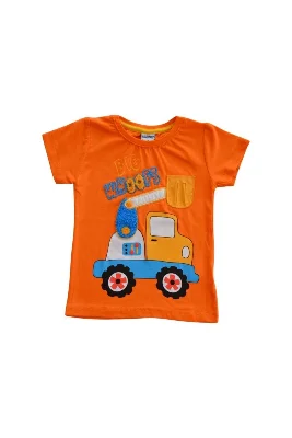 Whoops Erkek Çocuk Kepçe Baskılı T-shirt