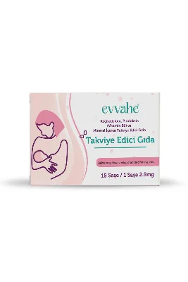 Keçisedefotu, Piridoksin (Vitamin B6) ve Mineral İçeren Takviye Edici Gıda (15 Saşe 1 Saşe 2.5mg)