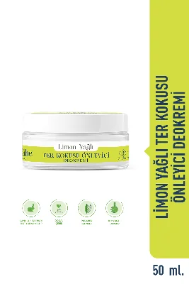 Limon Yağlı Ter Kokusu Önleyici 50 ml