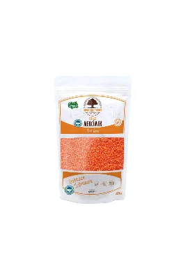 Organik Kırmızı Mercimek 1kg