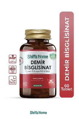 DEMİR BİSGLİSİNAT 60 TABLET