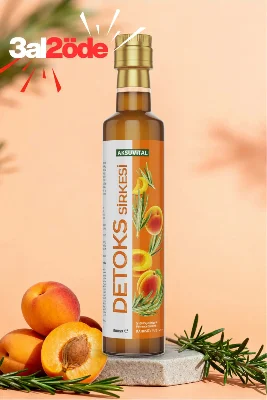 Detoks Sirkesi 500 ml - Katkısız, Doğal Fermantasyon (Detox)