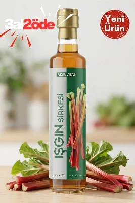 IŞGIN SİRKESİ 500 ML - Işkın Kökü Sirkesi - Katkısız, Doğal Fermantasyon