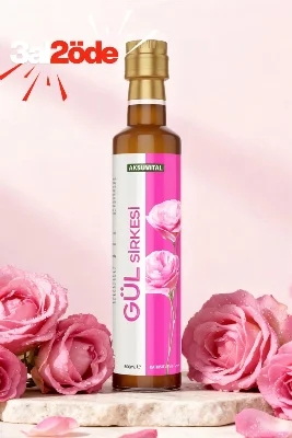 Gül Sirkesi 500 ml - Katkısız, Doğal Fermantasyon