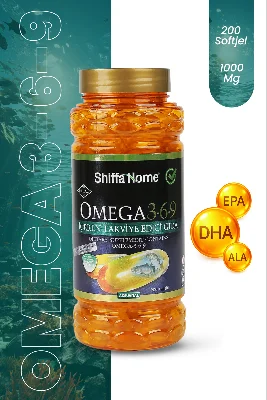 Omega 3 6 9 1000mg 200 Kapsül